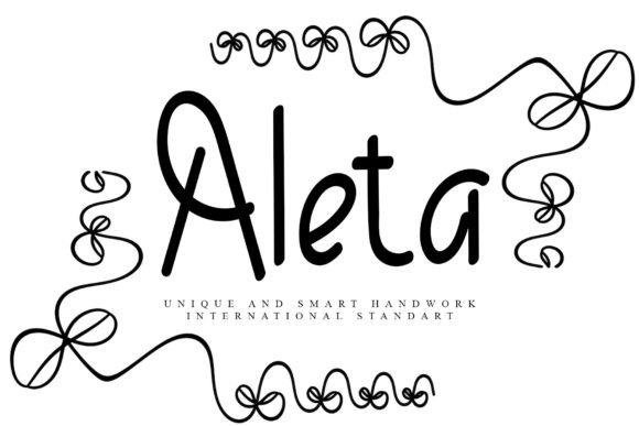 Aleta: A Handwritten Font That Makes Your Brand Feel Warm and Intentional