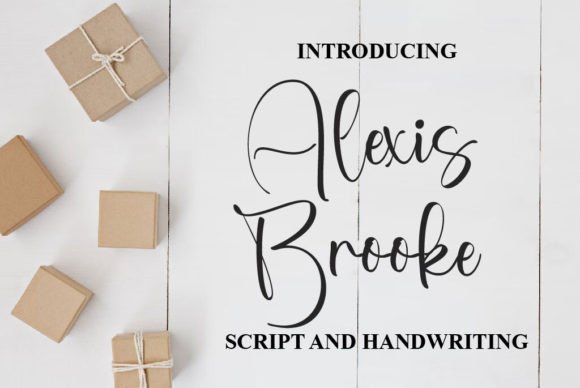 Alexis Brooke: A Warm Handwritten Font for Digital Branding