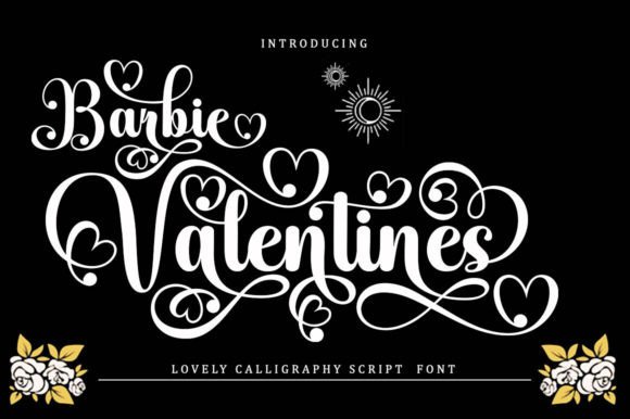 Barbie Valentines: A Script Font for Elegant Digital Branding