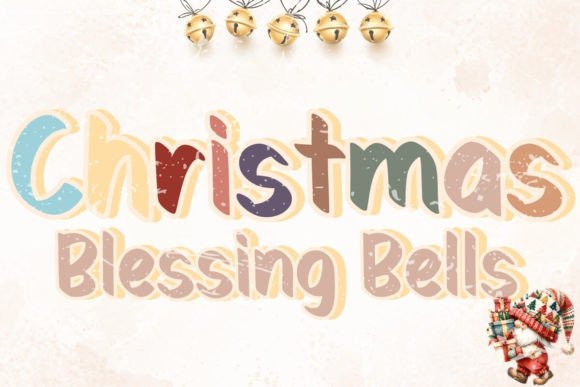 Christmas Blessing Bells: A Warm, Whimsical Script Font for Holiday Campaigns