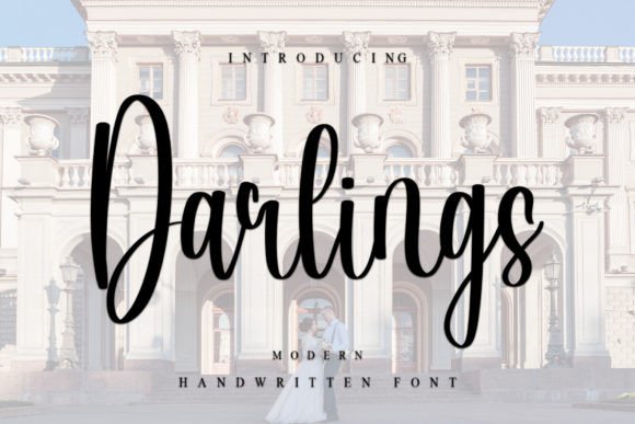Darlings: A Handwritten Font with Elegant Charm for Real Branding