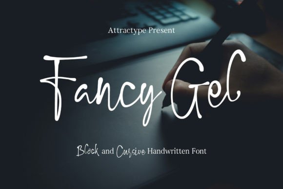 Fancy Gel: A Handwritten Font That Makes Your Brand Feel Thoughtful
