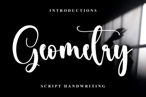 Geometry: A Festive Script Font That Elevates Your Brand