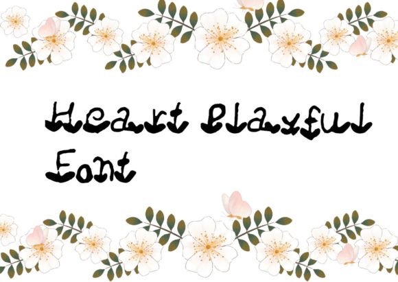 Heart Playful: A Warm, Handwritten Script Font for Real Branding