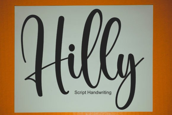 Hilly: A Contemporary Handwritten Font for Digital Branding