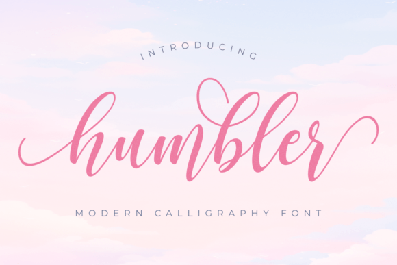 Humbler: A Graceful Modern Script Font for Real Branding Work