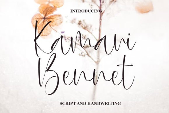 Kamari Bennett: A Script Font That Elevates Your Brand