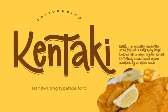 Kentaki: A Script Amp Typeface That Elevates Digital Branding