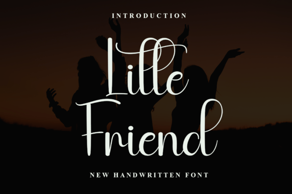 Litle Friend: A Handwritten Font That Feels Like a Quiet Conversation