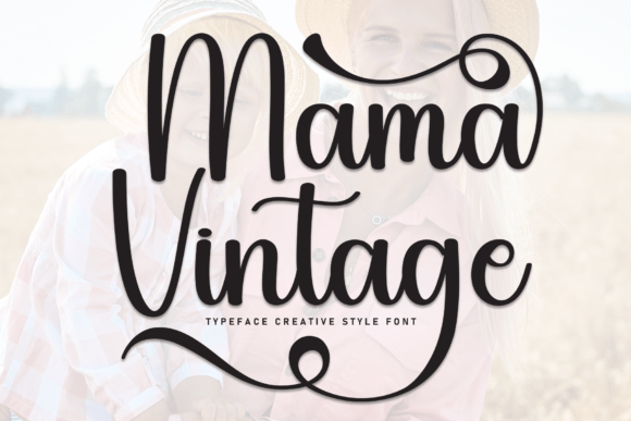 Mama Vintage: A Friendly Handwritten Font for Digital Branding