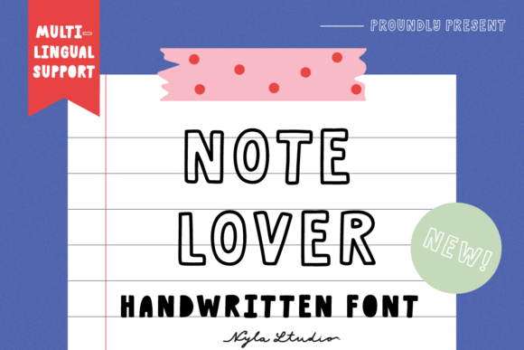 Note Lover: A Handwritten Font That Feels Like a Trusted Friend