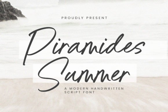 Piramides Summer: A Script Font That Feels Like Sunlight on Paper