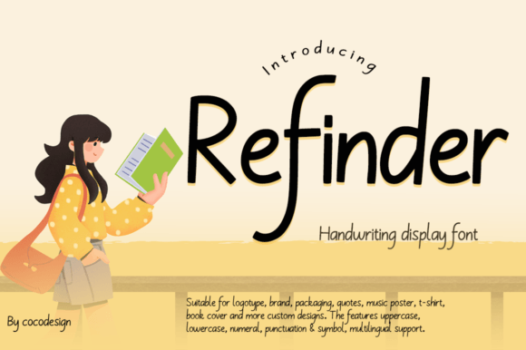 Refinder: A Premium Script Font That Elevates Real Small Business Branding