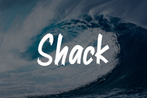 Shack: A Dynamic Script Font for Handmade Creators