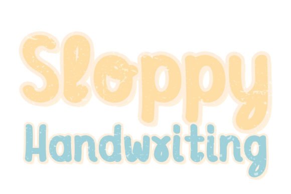 Sloppy Handwriting: A Playful, Human Script Font for Real Branding
