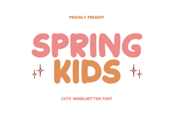 Spring Kids: A Playful Handwritten Font for Digital Branding